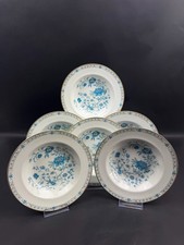 Suite de 6 assiettes à soupe