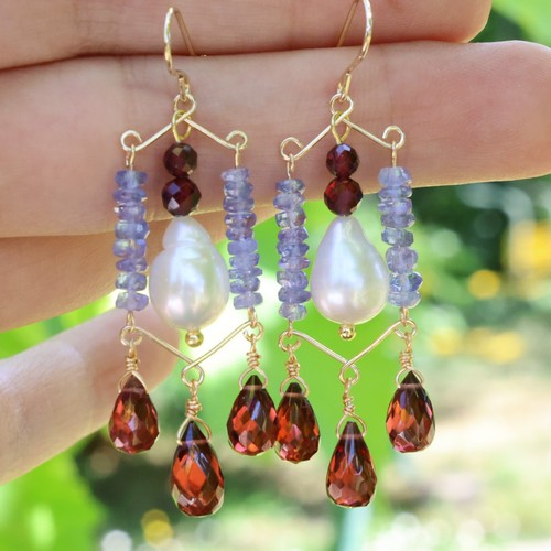 Boucles oreilles pierre - d'oreilles,