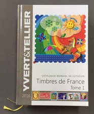 Catalogue Yvert et Tellier  TOME 1 - 2016  timbres de France