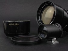 Komura 200mm 4.5 1252432, Rangefinder 35mm, Leica LTM, m39, Good, Film tested
