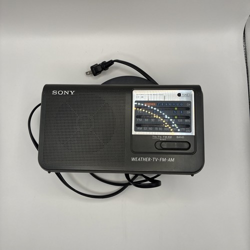 Sony icf radio - sony, radio-works