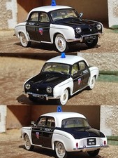 1/43 1960 Renault Dauphine police France Fr Voiture Miniature Collection 4cv
