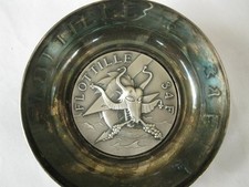COUPELLE - AERONAVALE FLOTTILLE 34F - Métal Argenté à nettoyer