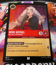 LORCANA TRADING CARD GAME TCG DISNEY CHAPITRE 2 CARTE MERE GOTHEL 116/204 FR