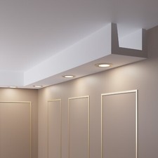 6 Mètres LED Lumière Spots Profil Pour Éclairage Indirect XPS OL-31 Blanc
