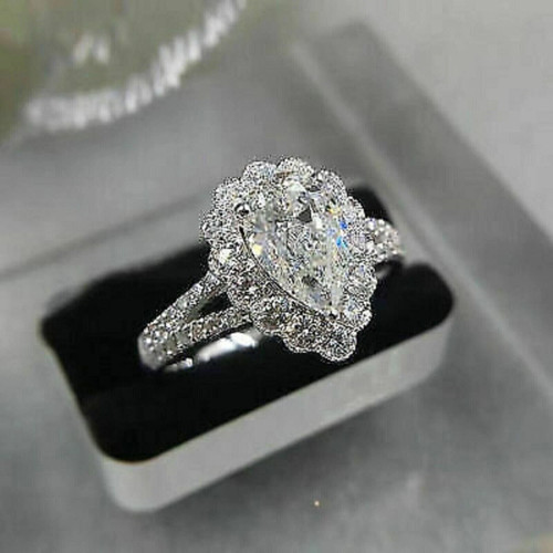 Bague fiançailles double - bague,