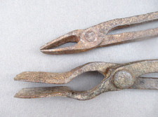2 pinces anciennes de forgeron