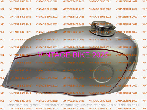 Bmw r80 silver steel petrol - r80,