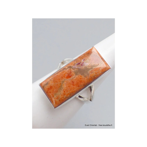 Bague corail rouge - bague, en