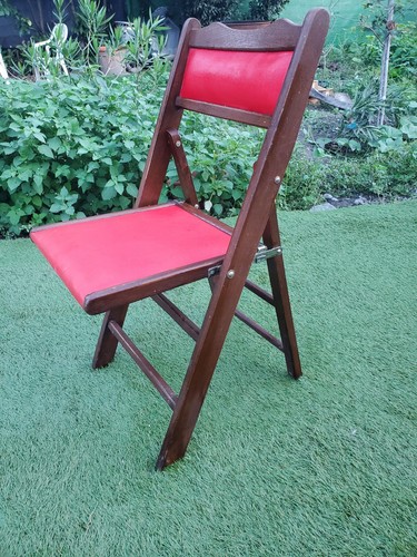 Chaise pliante vintage - ,