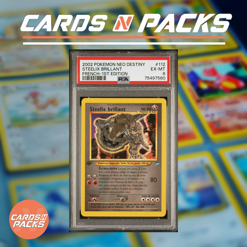 Carte pokemon steelix brillant - pokemon,
