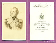 CDV VILLENEUVE à PARIS : LE MARÉCHAL ÉTIENNE MACDONALD, MILITAIRE-K92