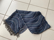 étole Gérard Darel laine gris bleu