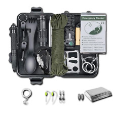 Kit d'Equipement de Survie d'Urgence SOS Premiers Secours Randonnée Camping