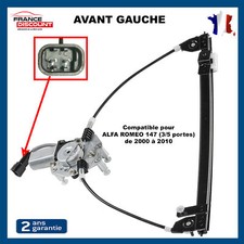 Mécanisme Lève Vitre Electrique Avant Gauche Compatible Alfa Romeo 147 45751871