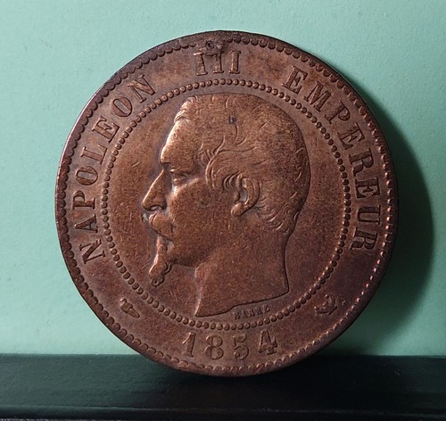 Médaille napoléon iii 1854 - napoléon,