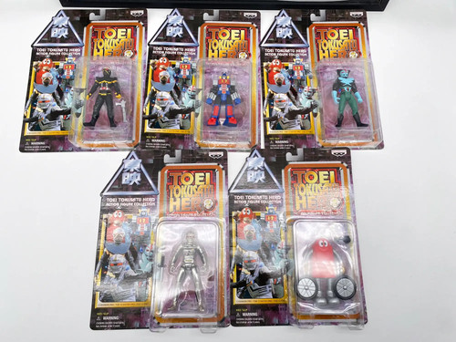 Set figurines toei - 5, tokusatsu