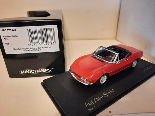 Minichamps fiat dino - fiat, spider