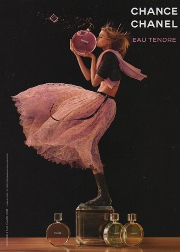 Publicité papier parfum - publicité,