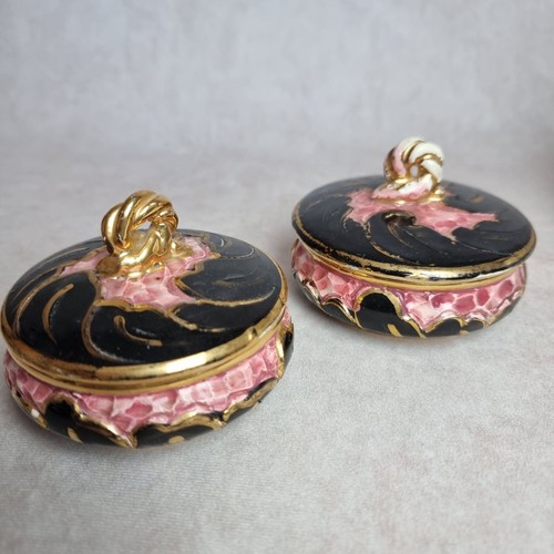 Deux boîtes bijoux pugi - À,