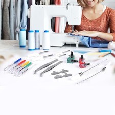 Kit de nettoyage pour machine à coudre, surjeteuse, outils de couture,