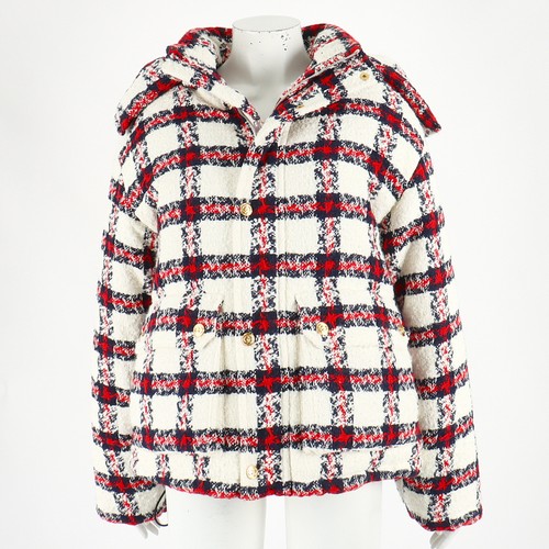 Gucci doudoune tweed - en,