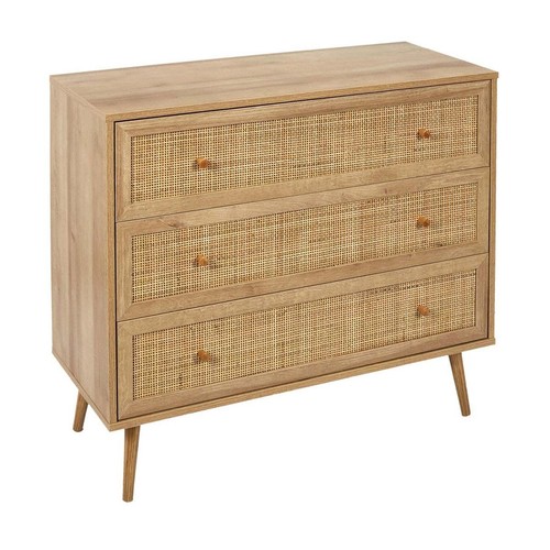 Commode bois tiroirs - bois,