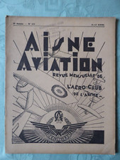 4/1934 REVUE AERO-CLUB AISNE