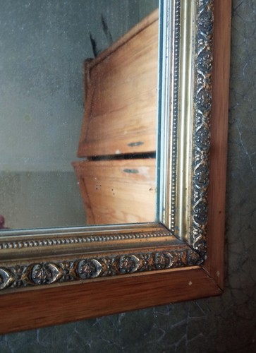 Miroir napoléon iii bois - miroir,