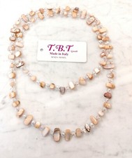 Collier Long En Nacre Pour