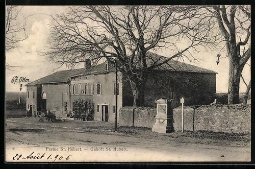 Cpa hubert ferme - cpa, 1906