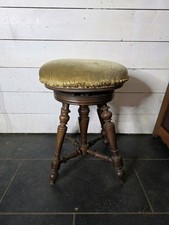 Ancien Tabouret De Piano