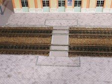 Quai ferroviaire carrelé maquette HO GAR009 Régions et Compagnies