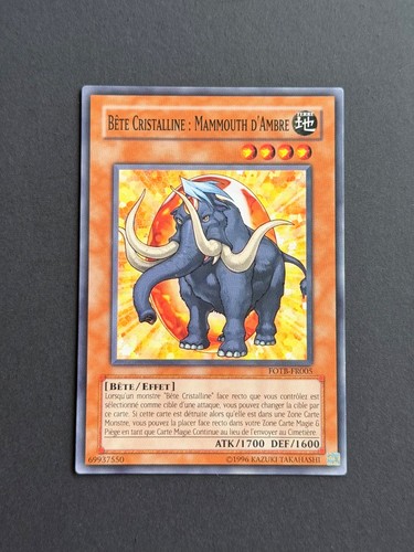 Carte jcc bête - carte, yu-gi-oh