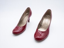 Gabor Femmes Escarpins Talons Hauts Chaussure Élégant Vernis Rouge Gr36 Eu Art