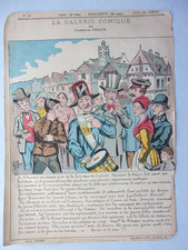 La Galerie Comique de Gustave Frison n° 24 : " La Foire " fin XIXe