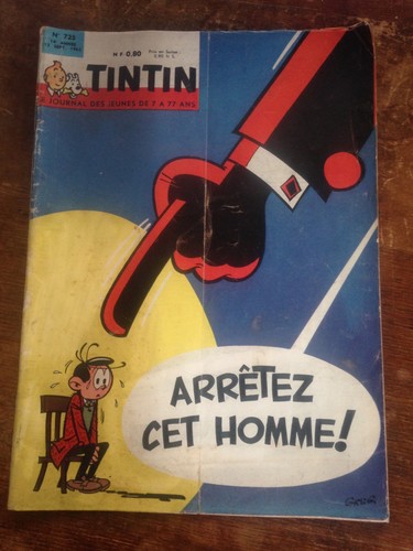 Journal tintin 725 france - journal,