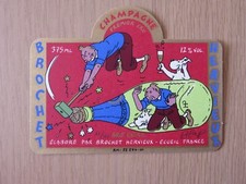 BROCHET HERVIEUX-ETIQUETTE