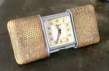 MOVADO MONTRE  MODÈLE ERMETO PULLMAN 8 JOURS CLOCK SWISS MADE 1940