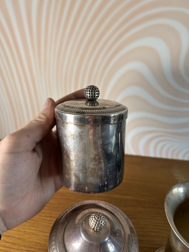 Boîte pot couvert - couvert, mÉtal