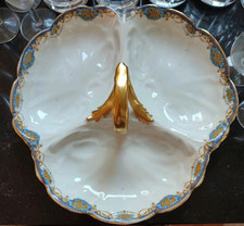 assiette plat de service apéritif porcelaine Limoges