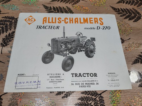 Rare brochure prospekt