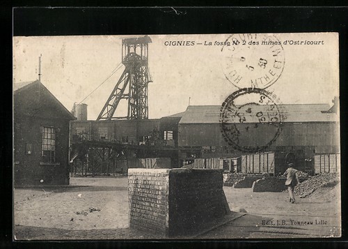 Cpa oignies fosse - la,