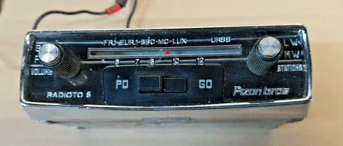 Rare autoradio vintage