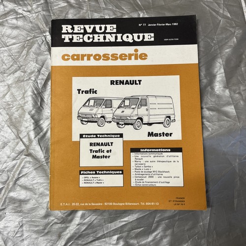 Revue technique renault - revue,