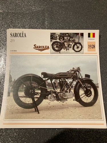 Carte fiche moto collection - moto,