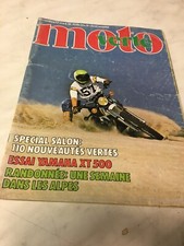Moto verte 44 1977 Yamaha 500 XT Salon Dossier KTM trial SWM 320 TL