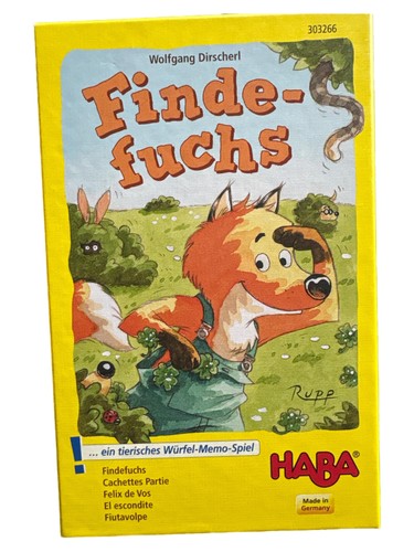 Haba finde fuchs jeu - haba,