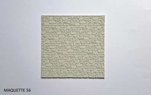 Plaque modélisme mur - plaque, de