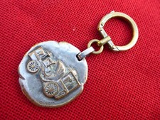 ANCIEN PORTE CLES signé AUGIS  AMEDEE BOLLEE 1878 LA MANCELLE